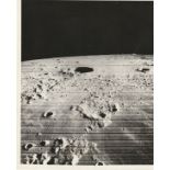 Original Vintage NASA Apollo Lunar Photographs - Earth Rise, Kepler Crater, Moon Mapping