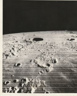 Original Vintage NASA Apollo Lunar Photographs - Earth Rise, Kepler Crater, Moon Mapping