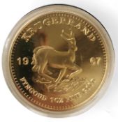 Gold Plated Krugerrand
