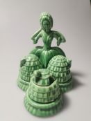 Art Deco Carlton Ware Cruet Set, c. 1920s