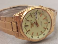 Vintage Seiko 5 “Railway Time” Automatic – 7S26-02C0