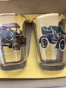 Vintage Shot Glasses x 6