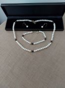 3 Piece Pearl and Bead Set