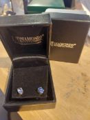 Diamonds International Sapphire Earrings