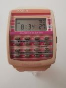 Vintage Casio LDF-40 Poptone Calculator Watch