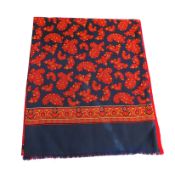 'New' Men's Made In Italy Designer Silk Scarf
