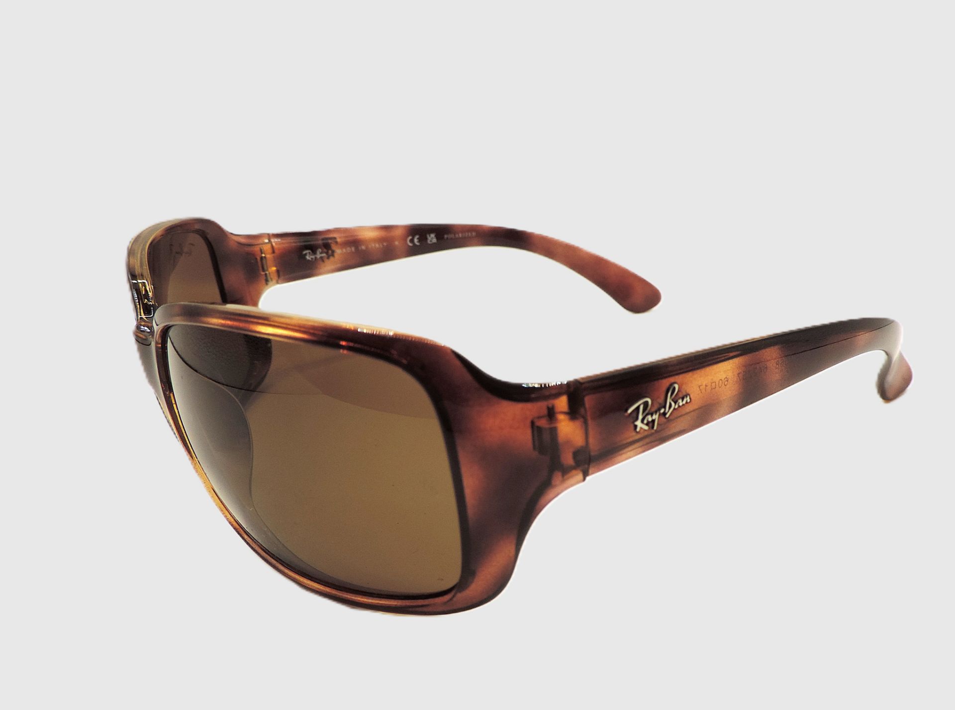 Ray-Ban 4068 642/57 Polarized Sunglasses Havana Frame - Image 3 of 11