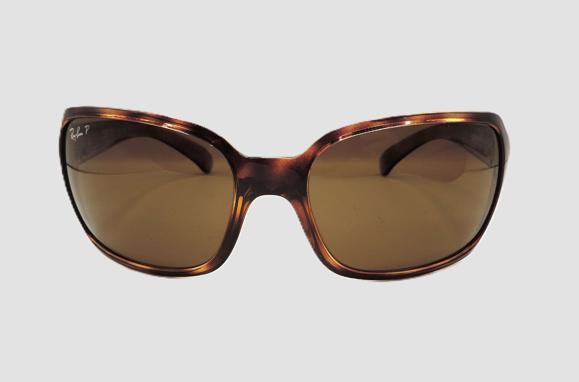 Ray-Ban 4068 642/57 Polarized Sunglasses Havana Frame - Image 4 of 11