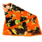 Moschino Silk Scarf 165cmx50cm Made In Italy