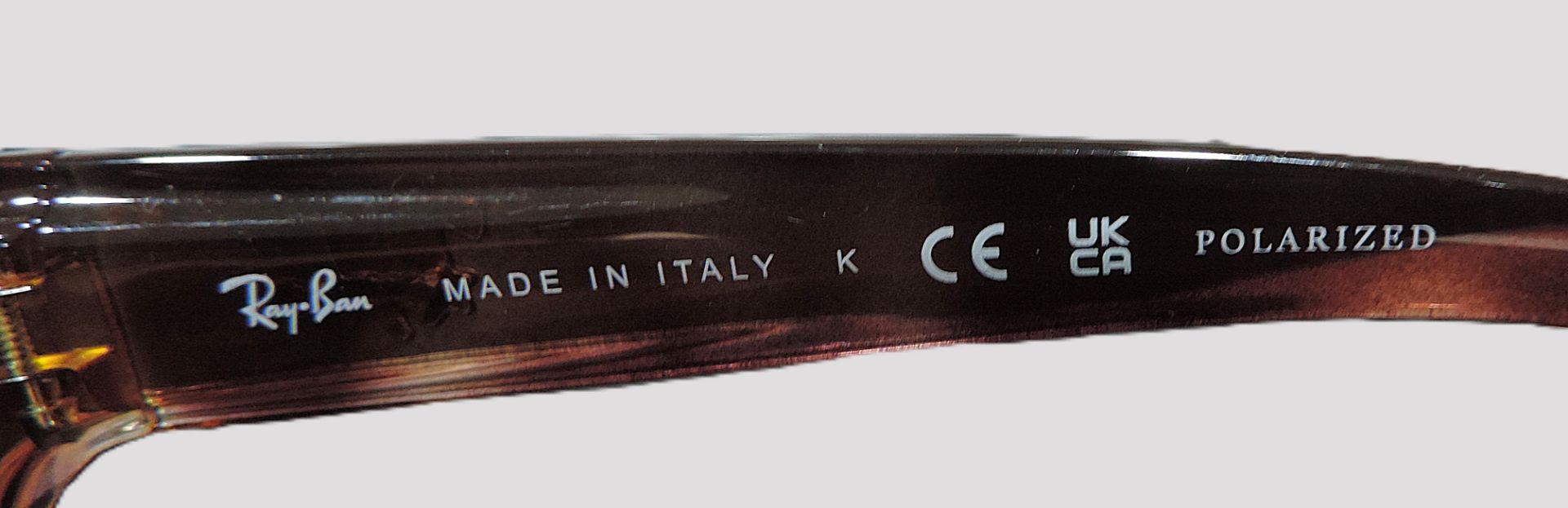 Ray-Ban 4068 642/57 Polarized Sunglasses Havana Frame - Image 8 of 11