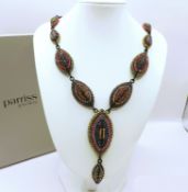 Designer Swarovski Crystal Necklace New With Gift Box