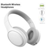 Wireless Bluetooth Headphones Over Ear HiFi Stereo Noise Cancelling Headset Mic