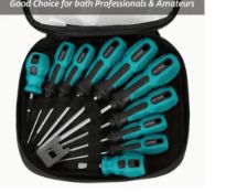 11-Piece Magnetic Screwdriver Set With Magnetizer & Storage Bag