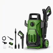Powerful 1600W Pressure Washer – Home & Car Cleaning