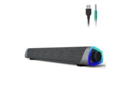 Surround Sound Portable Computer Sound Bar RRP Â£25.99