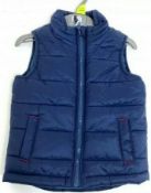 4 X Mothercare Blue Body Warmers RRP Â£32.00 ea