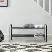 6 x 2 Tier Luxury Shoe Rack L26