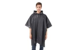 8 x 2 pack of Rain Ponchos, EVA Portable Adults Waterproof Ponchos RRP Â£125.60 L3a