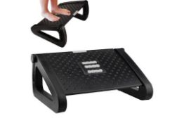 5 x Foot Rest Under Desk, Adjustable Angle 6 Height RRP Â£16.04 ea. L21