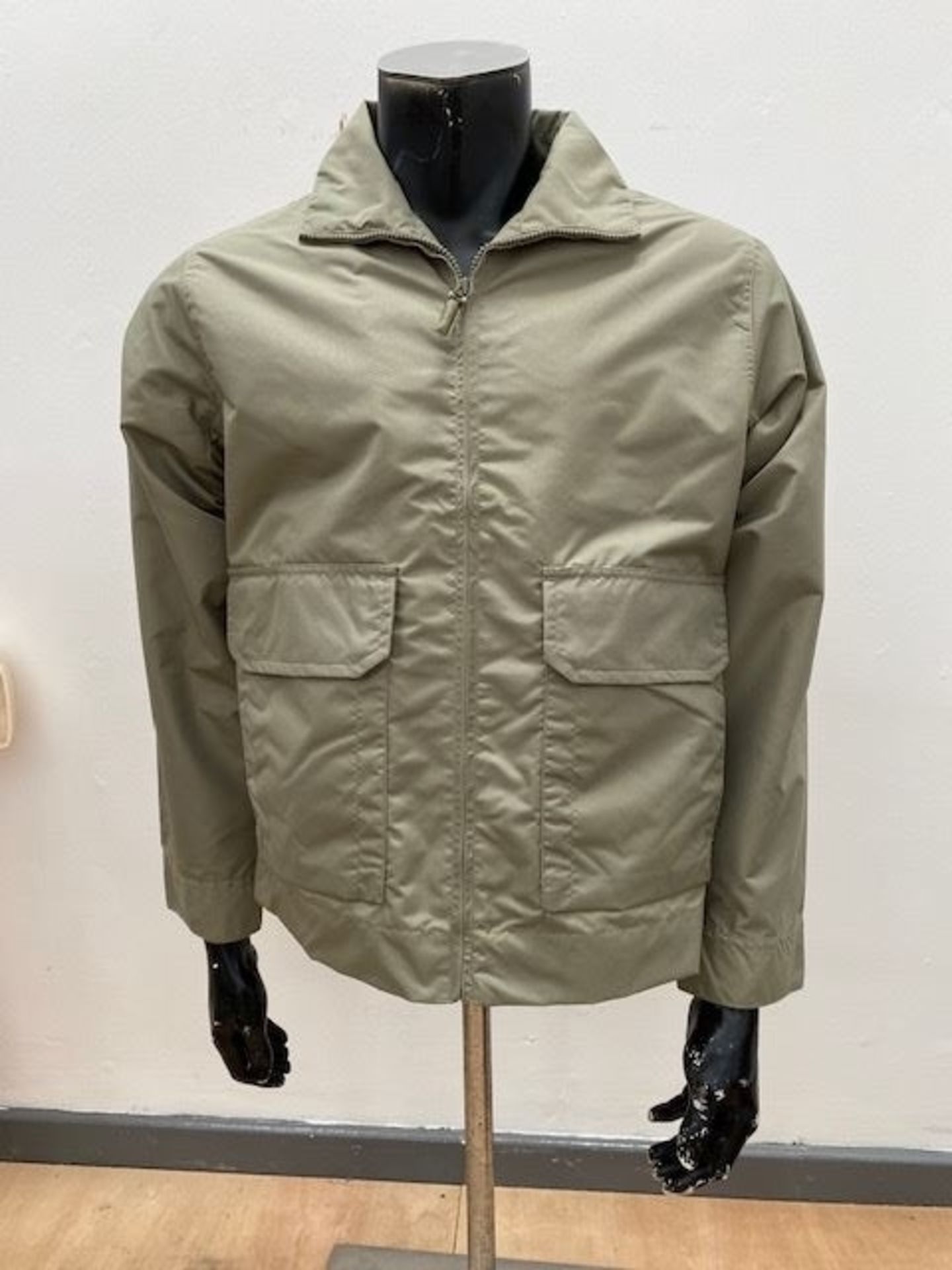 SkinniFitt Mens Olive Jacket - Large L8