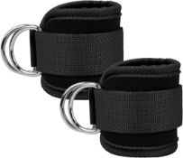11 x Ankle Straps Ankle Resistance Bands Wrist Cuffs Padded Straps Lb35