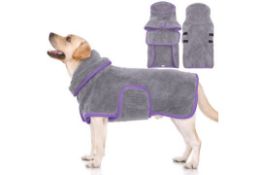 Microfibre Dog Drying Coats