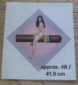 Bundle of Five (5) Cigar advertising poster.