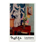 Henri Matisse 'Plaster Torso and Bouquet of Flowers' 1985 Exhibition Poster