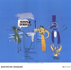 Jean-Michel Basquiat 'The Dingoes That Park Their Brain With Their Gum' 2002