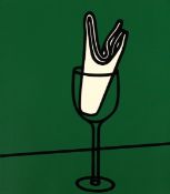 Patrick Caulfield Signed/Numbered silkscreen from Poems by Jules Laforgue 1973