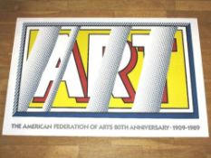 Roy Lichtenstein - 'Art' Pop Art
