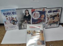 Job Lot of 5 DVD as Pictured. EST Â£30
