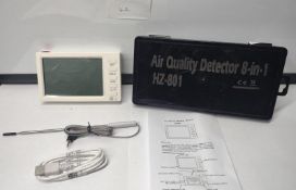 Air Quality Detector 8-in-1. EST Â£20