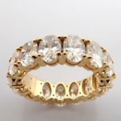 Oval Cut Lab-Grown Diamond Ring - 8 Total Carat (MDI Certified)