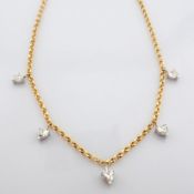 Heart Cut Lab-Grown Diamond Necklace - 2.04 Total Carat (MDI Certified)