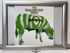 Banksy, The Walled Off Hotel, Limited Edition, Original Print.