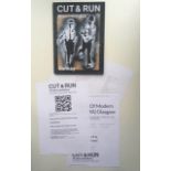 Banksy (b.1974) Authorised 'Cut & Run' Posters 2, Exhibition Book Form Glasgow Exhibition, 2023