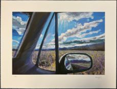 Bob Dylan (b1941) 'Sideview Mirror', Retrospectrum Collection, Editioned, Print, Certificate, 20