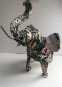Circa 1990s Artisan, Hand Made, Large Sculptural Repurposed 'Amstel Elephant'