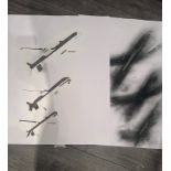 Banksy (1974-) 'Civilian Drone Strike' Spray Stencil, Graffiti Art, London, December 2023.