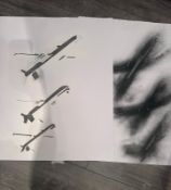 Banksy (1974-) 'Civilian Drone Strike' Spray Stencil, Graffiti Art, London, December 2023.