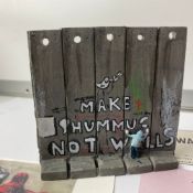 The Walled Off Hotel- Banksy, Wall Section, Original, Limited Edition,