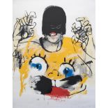 Anthony Lister (b.1980) Lister Self-Portrait, Pictures On Walls (POW) 2012, Like Banksy