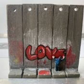 The Walled Off Hotel- Banksy, Wall Section, Original, Limited Edition,