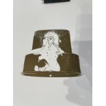 Nick Walker (B 1969-) Gold Nozzle, Screenprint In Gold With Early Apish Angel Blind Stamp, 2007