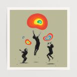 Eelus (b.1979) 'Dream Catchers' 17 Colour Screenprint With COA Graffiti/Street/Urban Art