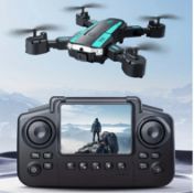 Professional Dual-Camera Drone with 3-Way Obstacle Avoidance & Optical Flow Stability