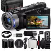 4K UHD 48MP Camcorder With 16X Zoom, WiFi, Touchscreen & Accessories – Pro Video Camera - YouTube...