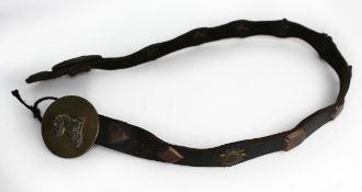 Antique Leather & Brass Horse Harness