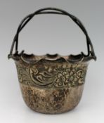 Victorian Silver Plated Basket – Deakin & Sons